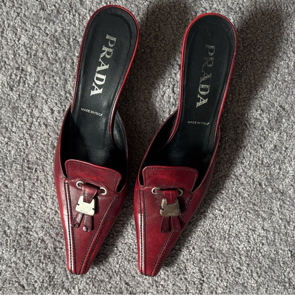 Vintage Prada Kitten Mules - Picture 2 of 6